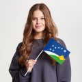 Флаг малый двусторонний, Блэкаут Северный