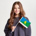 Флаг малый двусторонний Северного Бутова