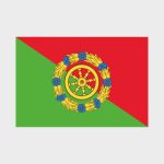 Флаг малый односторонний прямая печать Северное Измайлово