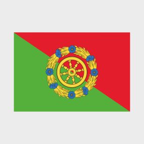 Флаг малый односторонний Северное Измайлово
