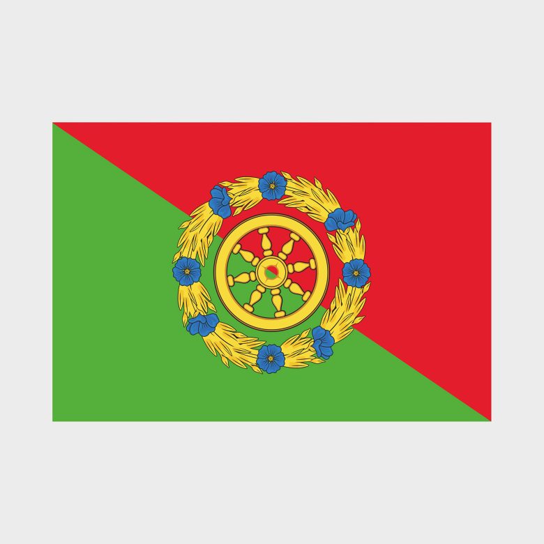 Флаг малый двусторонний Северное Измайлово