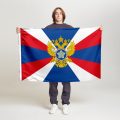 Флаг стандартный односторонний прямая печать СВР России