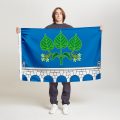 Флаг стандартный односторонний прямая печать Ростокина