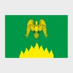 Флаг среднего размера двусторонний Раменок