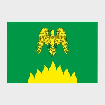 Флаг стандартный односторонний прямая печать Раменок