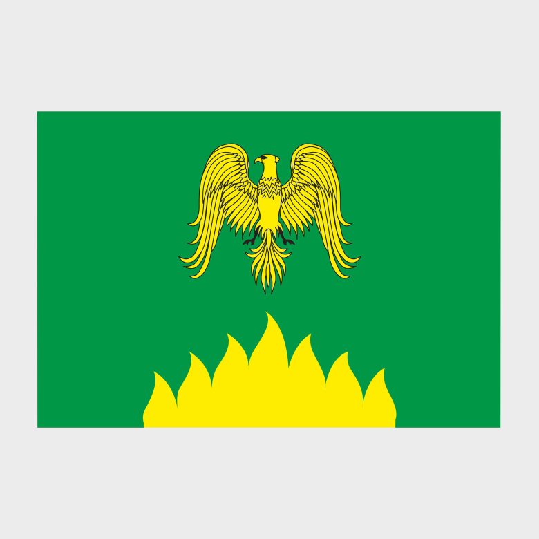 Флаг малый двусторонний Раменок