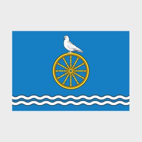 Флаг малый односторонний, Блэкаут Алексеевского района