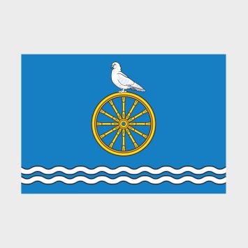 Флаг среднего размера двусторонний Алексеевского района