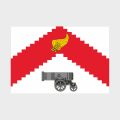 Флаг малый двусторонний Мещанского района