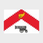 Флаг стандартный двусторонний Мещанского района