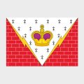 Флаг малый двусторонний Дмитровского района