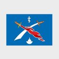 Флаг малый двусторонний Тропарёва-Никулина
