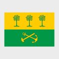 Флаг малый двусторонний Юго-Восточного административного округа