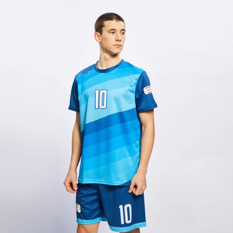 НФ-00054553-Футболка мужская, футбольная, 50(L). Сота кулпасс 160гр.