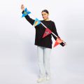 Флажная лента с треугольными флажками, 15х22 и 20х30 см., 4 шт. на метр