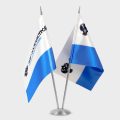 Подставка настольная металлическая с основанием, 2 штока