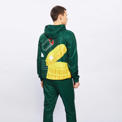 НФ-00034547-Джемпер (худи) унисекс, 50(L). Сэндвич браш 280 гр.кв.м.