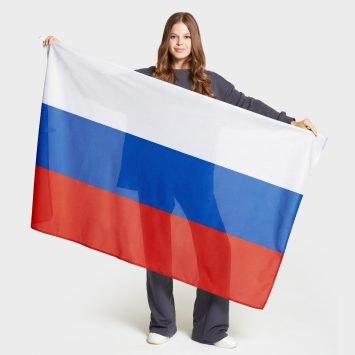Флаг стандартный односторонний России