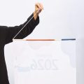 Календарь 50х100 см. с карманом сверху и снизу, трубка 8мм
