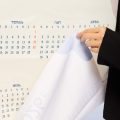 Календарь 50х100см. с карманом сверху, трубка 8мм