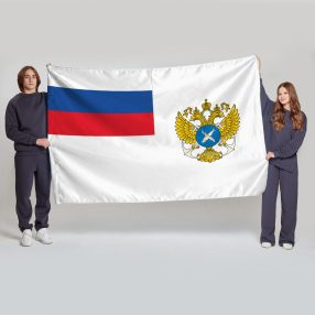 Флаг большой двусторонний, Блэкаут Федеральное агентство по рыболовству