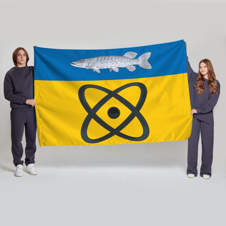 Флаг большой односторонний Щукина