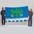 Флаг большой односторонний Ростокина