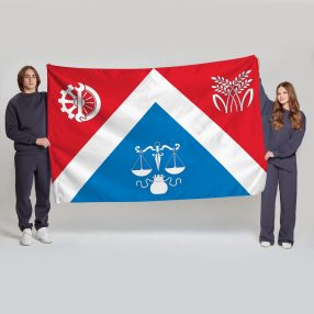 Флаг большой односторонний, Блэкаут Савёловский
