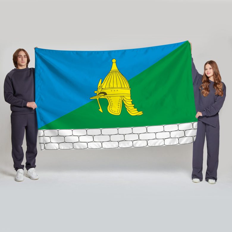 Флаг большой двусторонний Северного Бутова