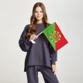 Флаг среднего размера односторонний Северное Измайлово