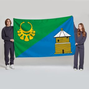 Флаг большой односторонний, Блэкаут Силина