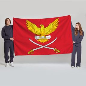 Флаг большой двусторонний, Блэкаут Сокол