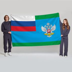 Флаг большой двусторонний, Блэкаут Федеральное агентство железнодорожного транспорта