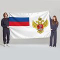 Флаг большой односторонний с прямой печатью Федеральное агентство научных организаций