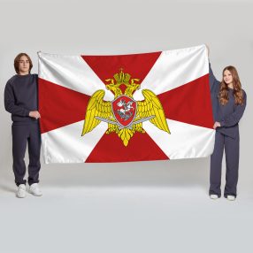 Флаг большой односторонний, Блэкаут Войска национальной гвардии РФ