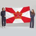Флаг большой двусторонний, Блэкаут Западный военный округ (Россия)