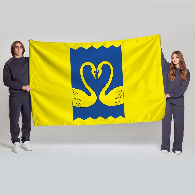 Флаг большой односторонний Кузьминок