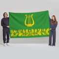 Флаг большой двусторонний, Блэкаут Лианозово