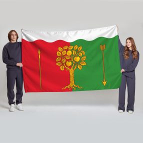 Флаг большой односторонний Москворечье-Сабурово