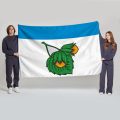 Флаг большой двусторонний, Блэкаут Орехово-Борисово Северное