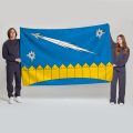 Флаг большой односторонний Останкинский
