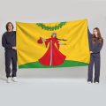 Флаг большой односторонний Марьиной Рощи