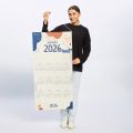 НФ-00053895_Календарь тканевый гор.рез, карман 1,3см, сверху и снизу, трубка 8мм, шнур 3мм (для вымпелов), (50x100см). Сатен 183 гр.кв.м