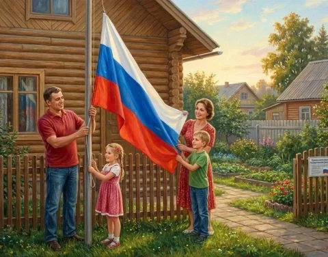 Можно ли вывешивать флаг России на частном доме: правила и рекомендации