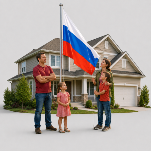 Можно ли вывешивать флаг России на частном доме: правила и рекомендации