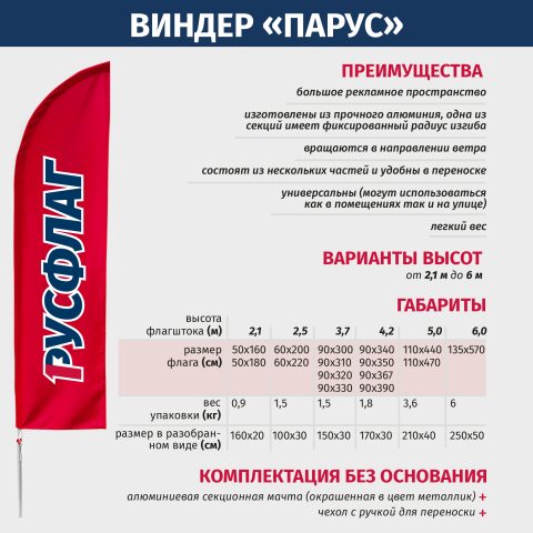 виндер_парус_все_о_флагштоке