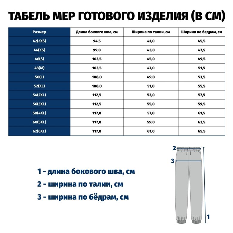 Брюки унисекс с карманами, манжеты низа из основного материала